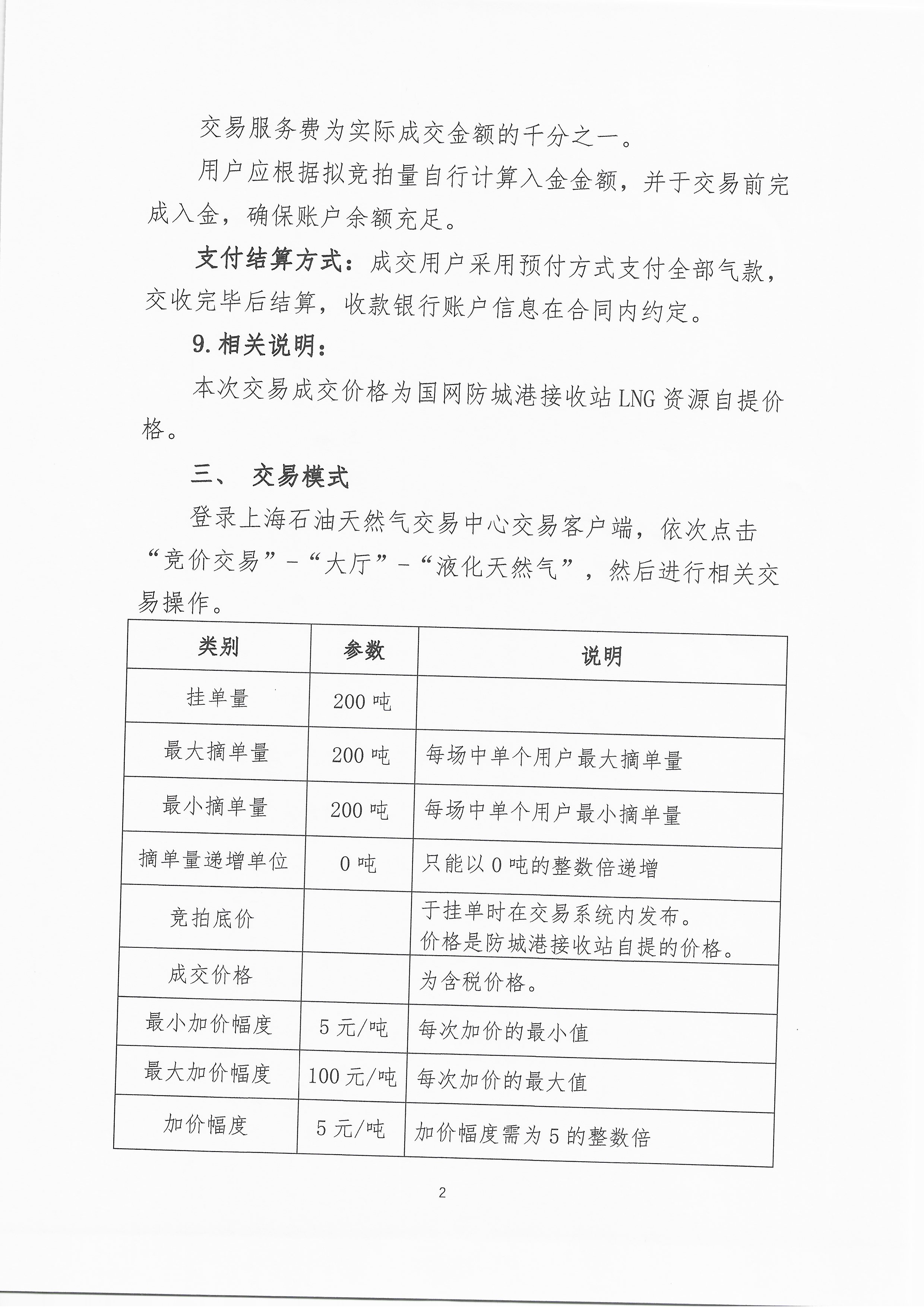 关于开展广西防城港接收站LNG竞价交易的公告_页面_2.png