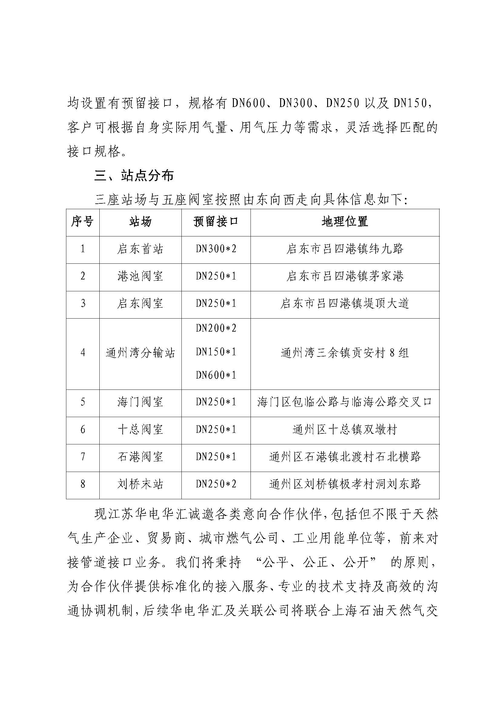 关于江苏华电华汇能源有限公司启通天然气管道开放沿线接口业务的公告_页面_2.jpg